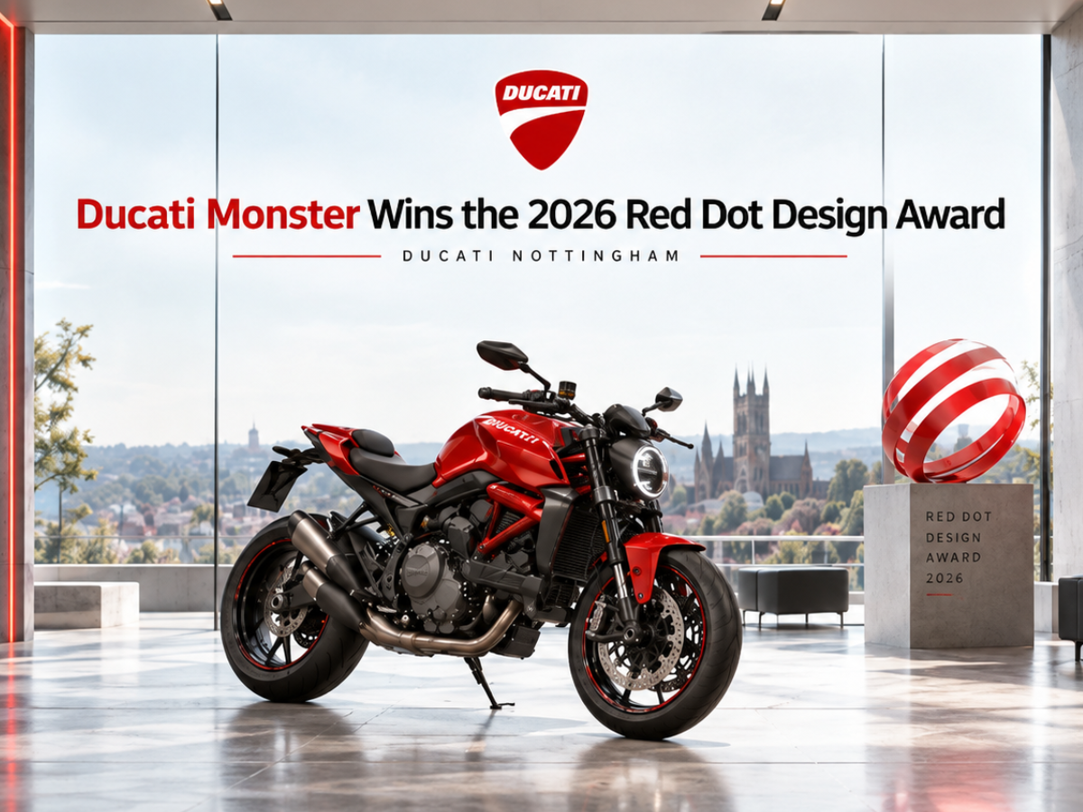 Ducati Monster Wins the 2026 Red Dot Design Award