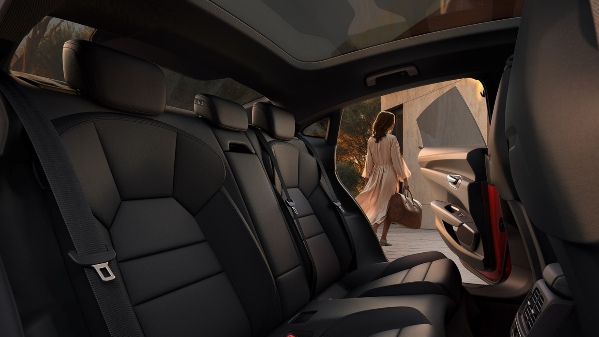 Audi e-tron GT rear seats