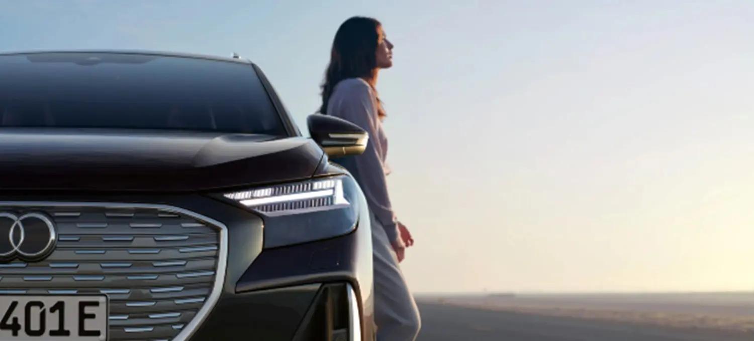 Access your headlight settings with the My Audi app