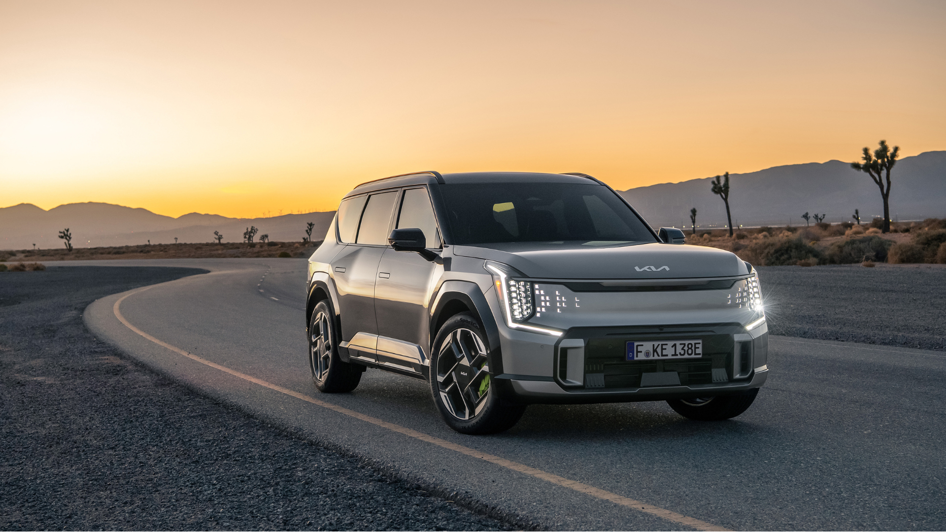 Power and performance in an elevated SUV package - the Kia EV9 GT debuts in Europe
