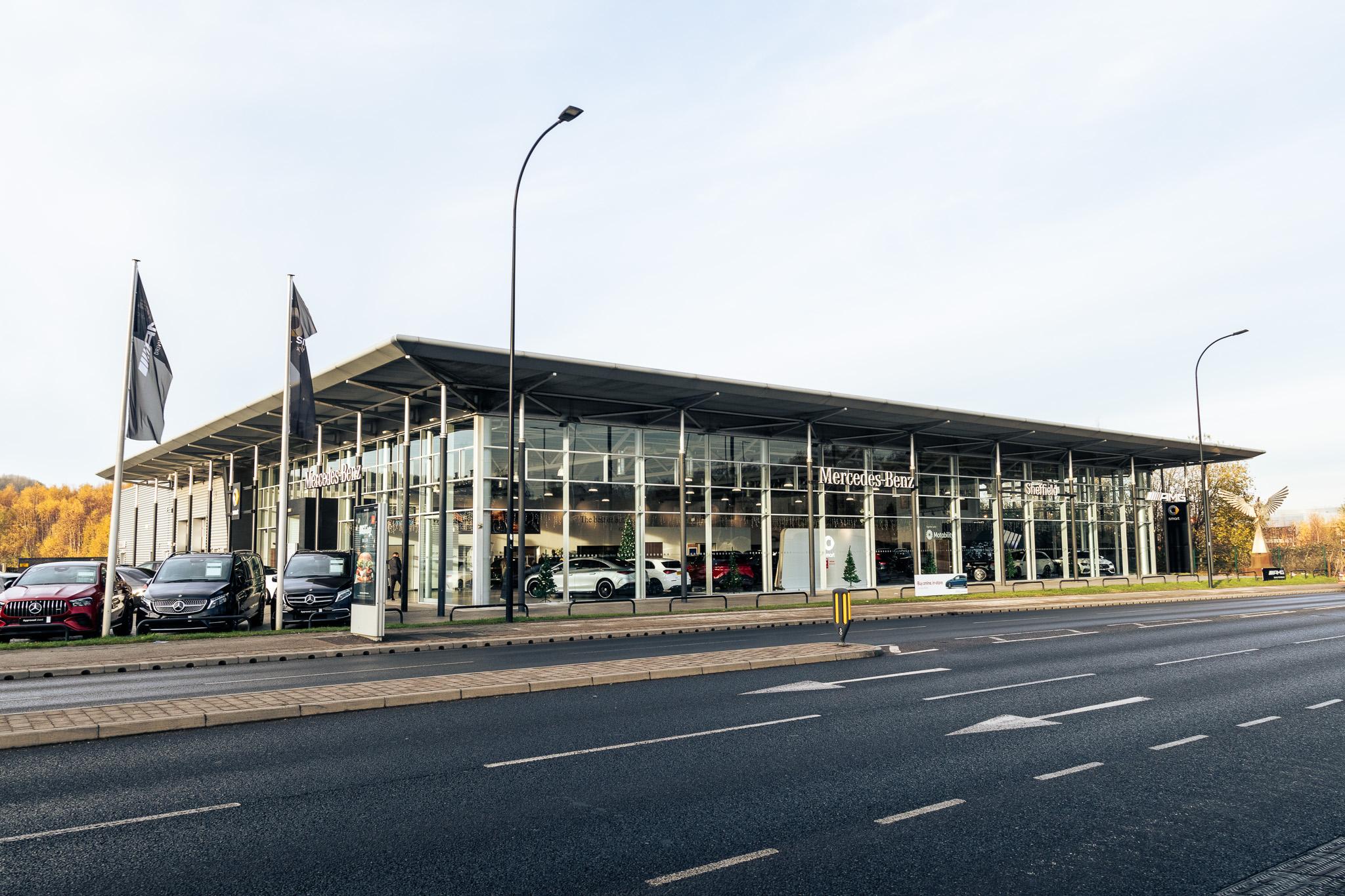 Sheffield Mercedes Benz JCT600 dealership