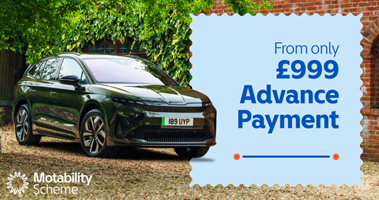 Škoda Enyaq Motability Scheme Offers