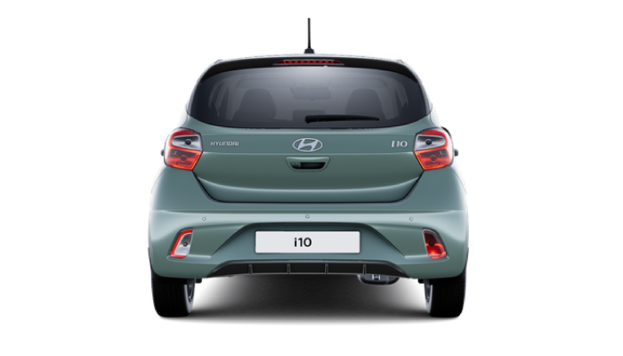 Hyundai i10 in Mangrove Green