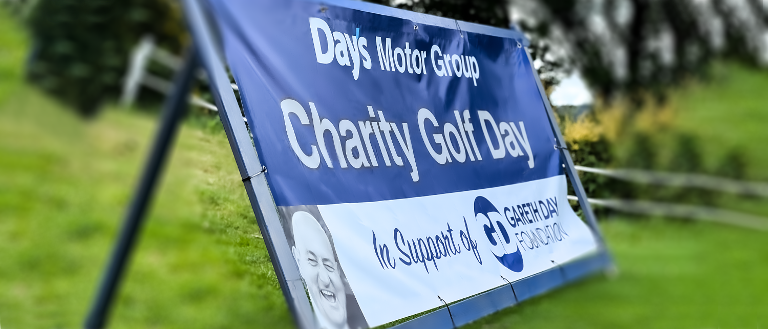 Days Charity Golf Day banner