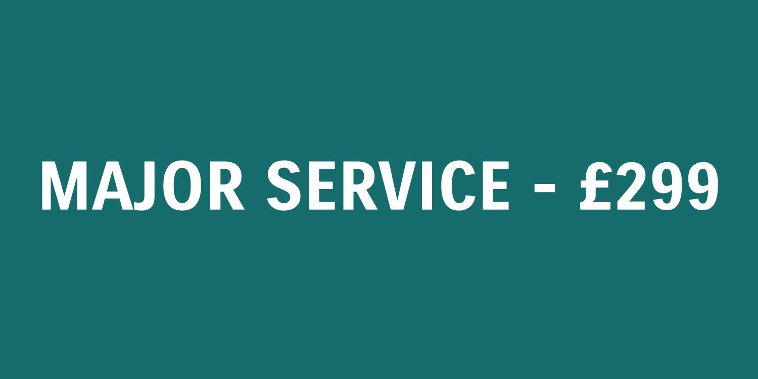 Suzuki Servicing - Major Service