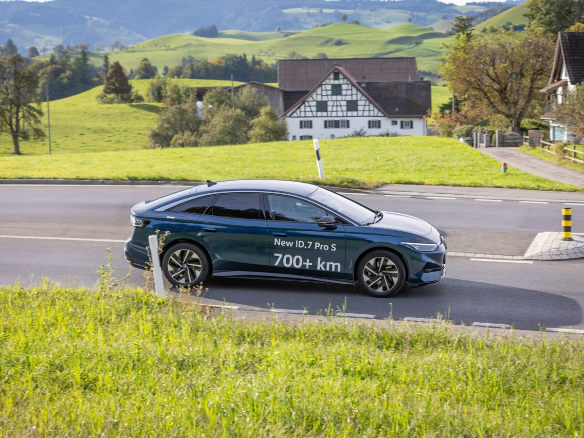 Volkswagen ID.7 Pro S Covers 794km On One Battery Charge