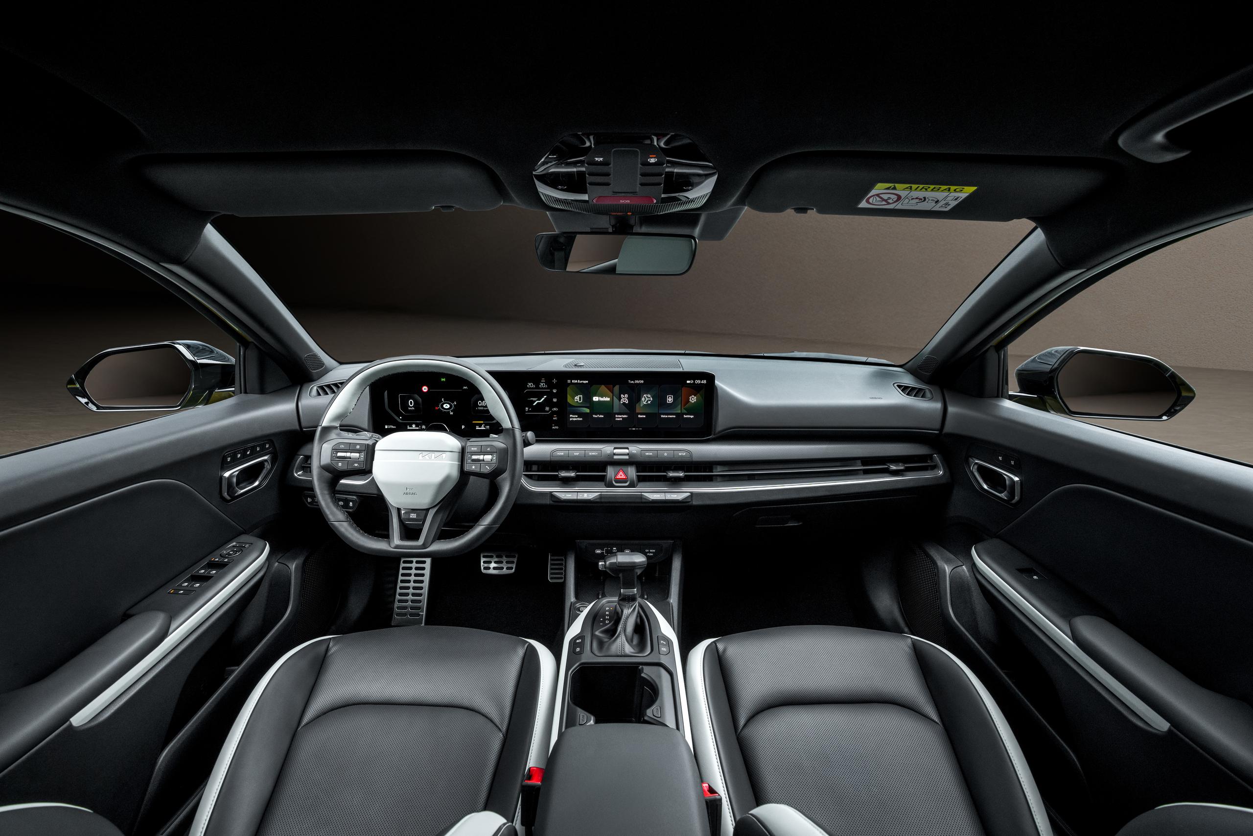 Interior of Kia EV4 Hatchback