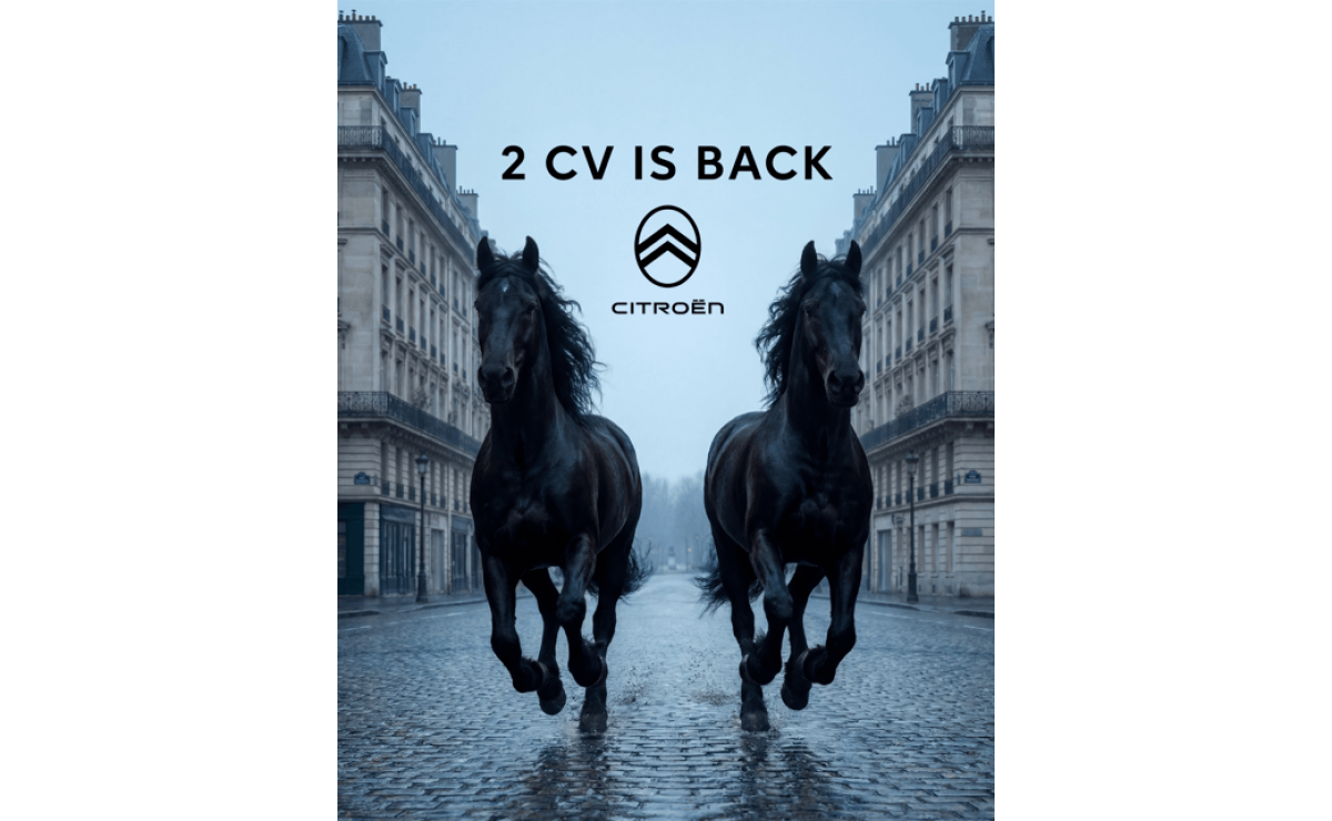Citroën Teases Electric 2CV-Inspired Future Model