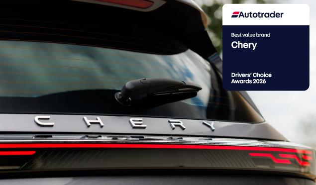 Chery named Best Value Brand at the 2026 Autotrader Drivers' Choice Awards