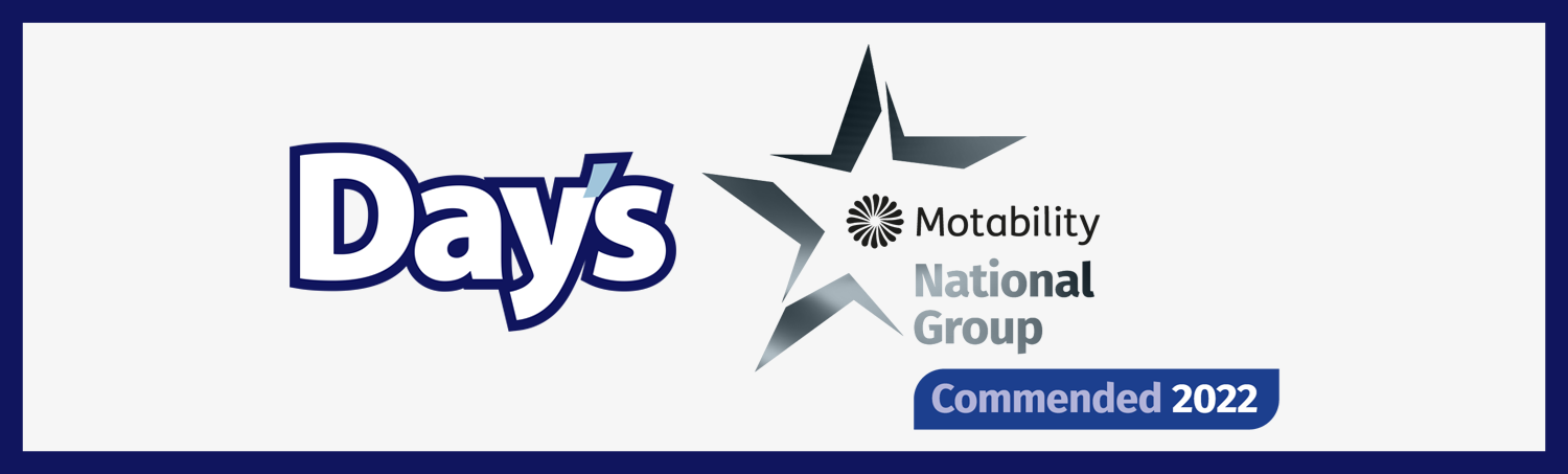 Days and Motability National Group logos