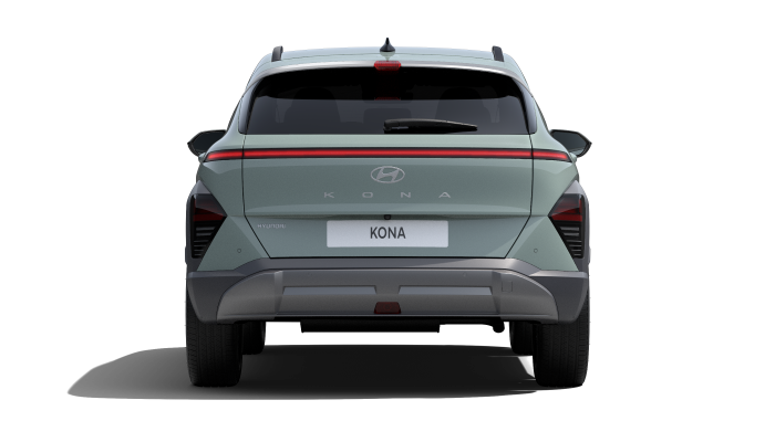 Hyundai KONA in Mirage Green