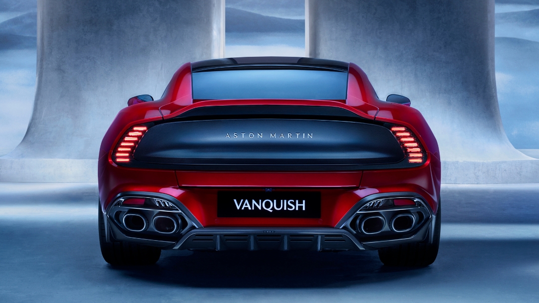 Vanquish Coupe rear exterior