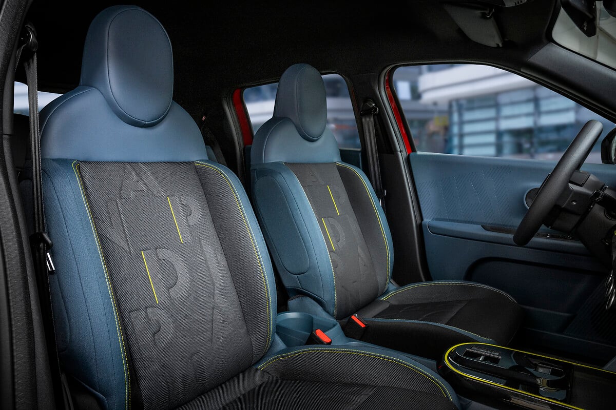 interior of Fiat Grande Panda