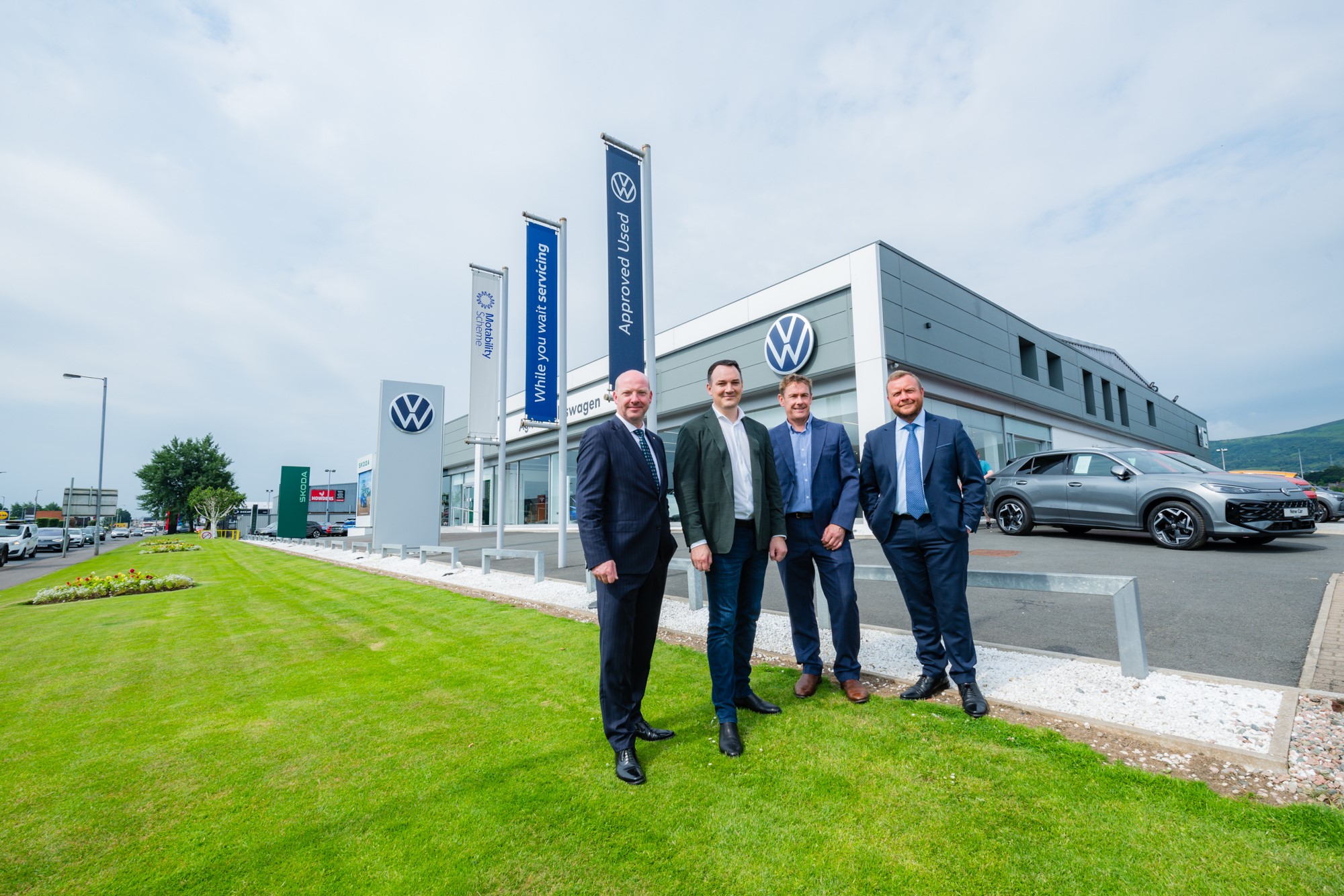 Volkswagen UK visit Agnew Group