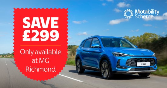 MG ZS Motability Scheme Offers