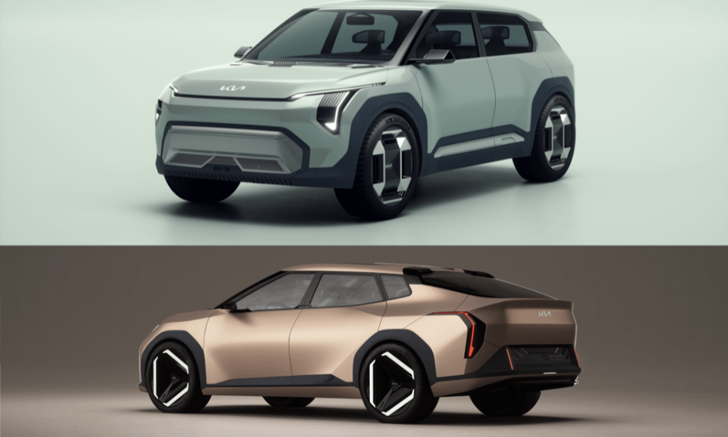 Kia EV3 and Kia EV4 Concepts