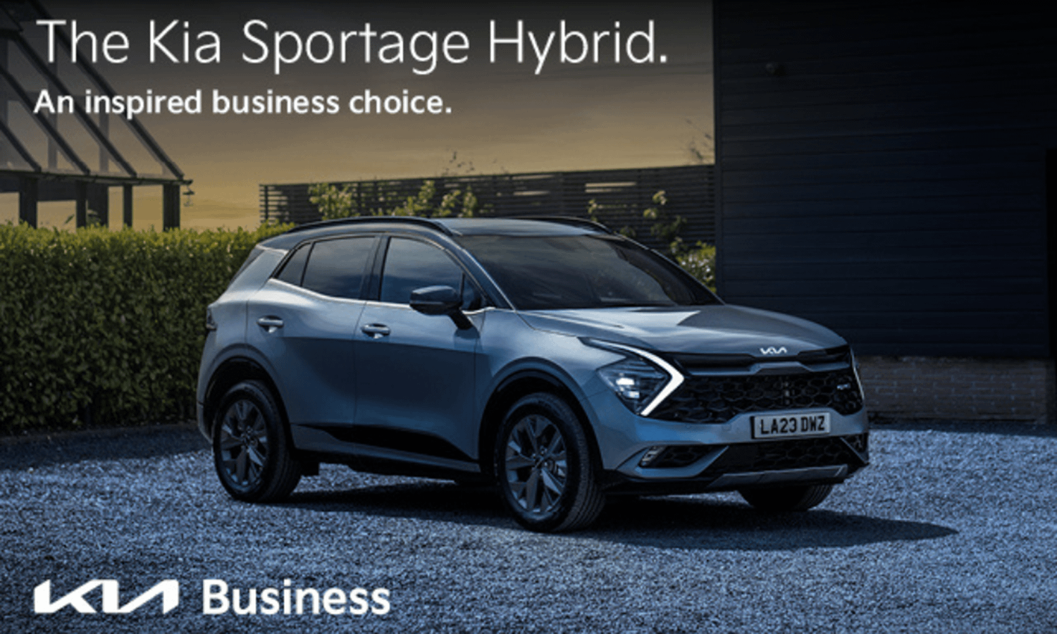 Kia Sportage Hybrid business vehicle