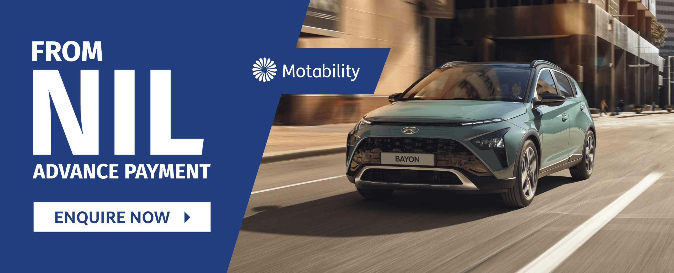 Hyundai BAYON with Motability | Richmond, Motability Specialists