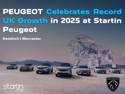 PEUGEOT Celebrates Record UK Growth in 2025 at Startin Peugeot