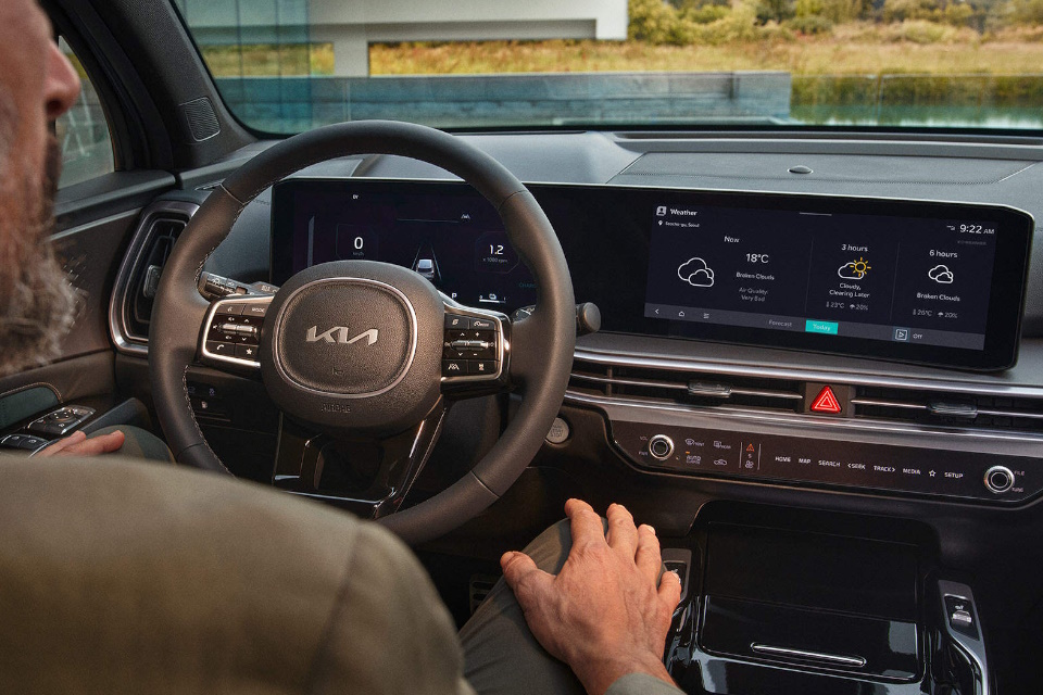 The Kia Sorento.