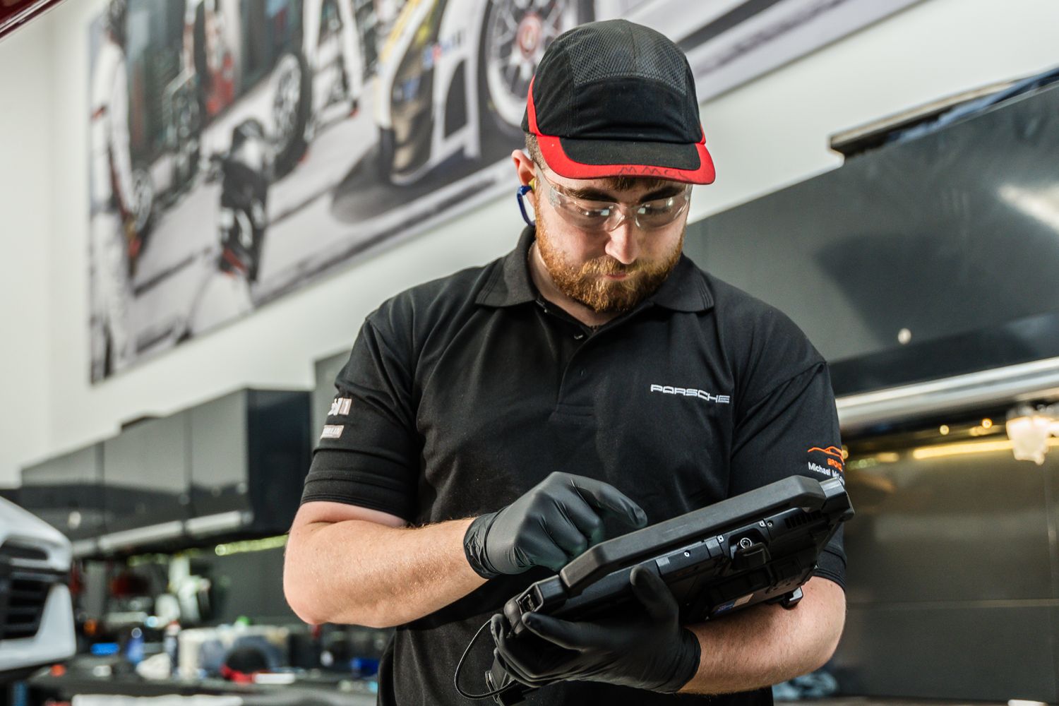 James McClean, Workshop Controller at Porsche Centre Belfast