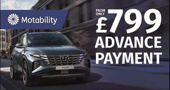 Hyundai Motability Offers, From £NIL Deposit