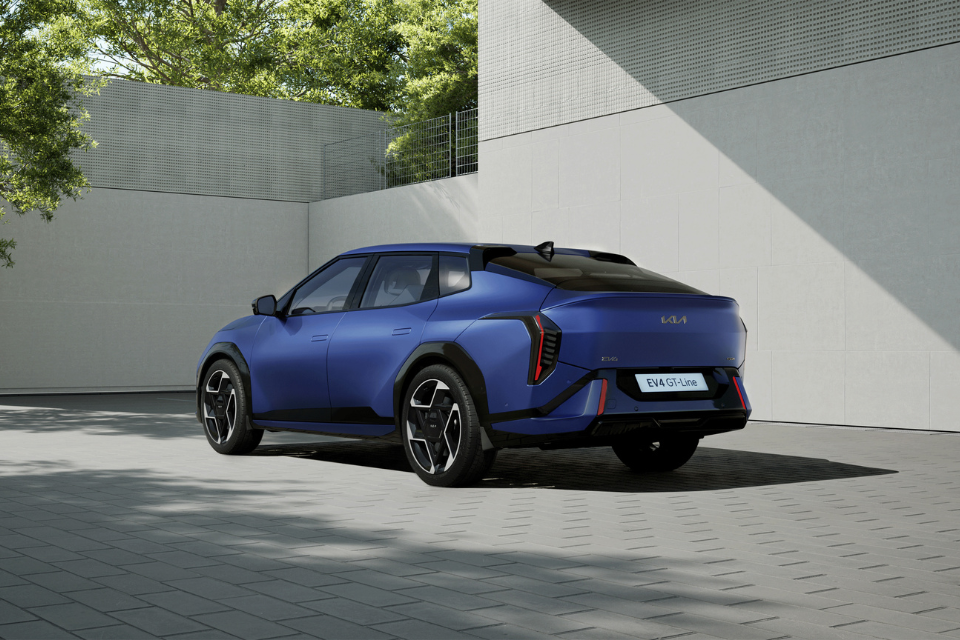 The Kia EV4.