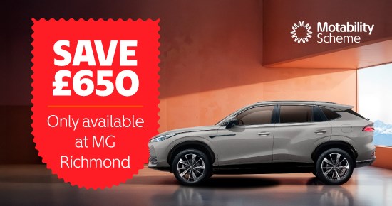 MG HS Hybrid+ Motability Scheme Offers