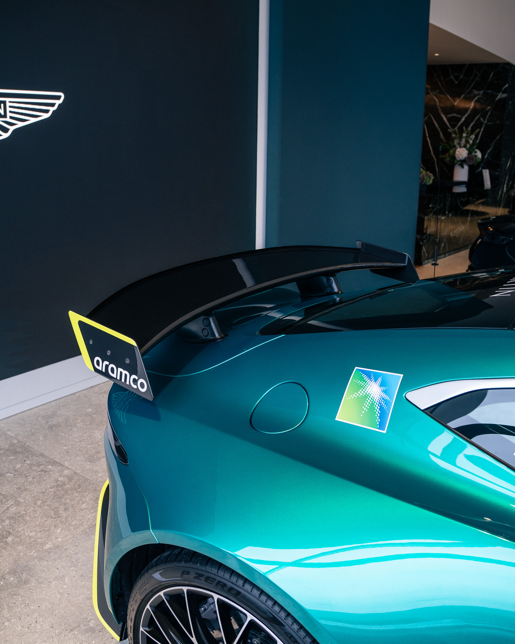 Aston Martin Safety Car Rear
