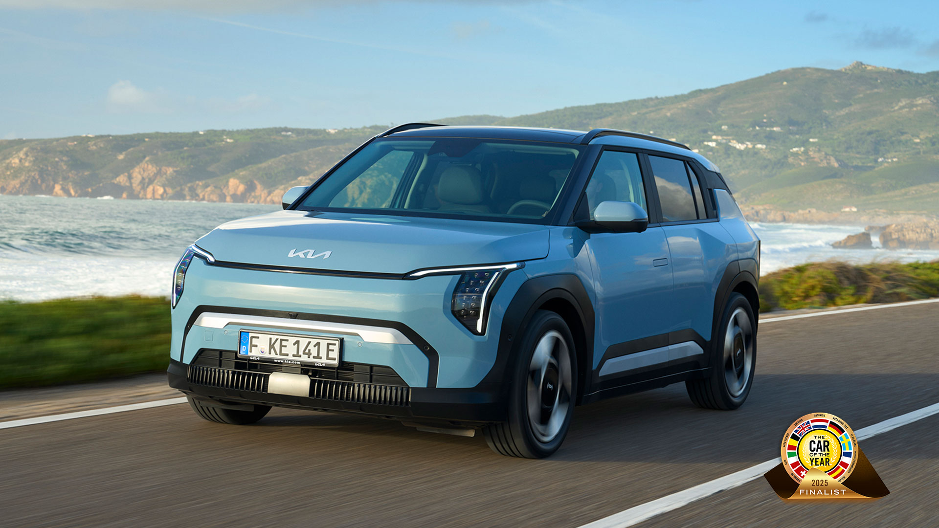The Kia EV3 shortlisted for 2025 Car of the Year