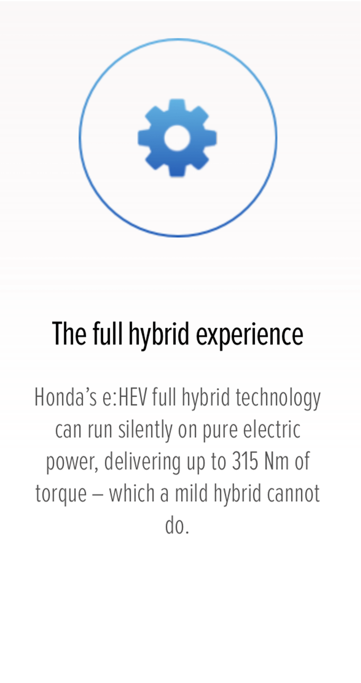 full hybrid experience - civic e:hev honda