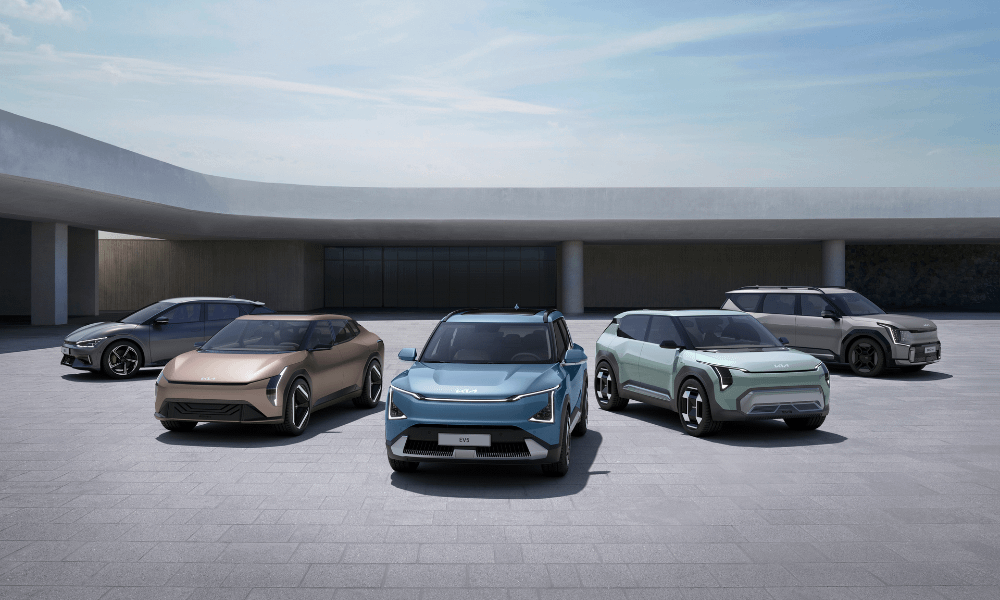 Kia accelerates EV revolution with reveal of EV5 and two concept models