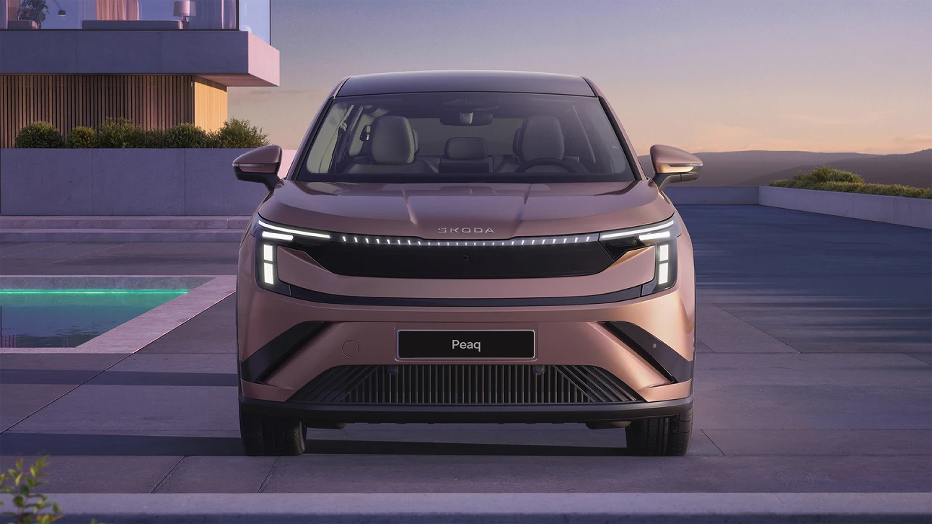 The new, all-electric Škoda Peaq