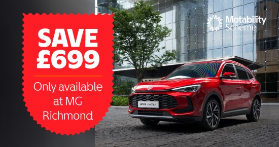 MG ZS Hybrid+ Motability Scheme Offers