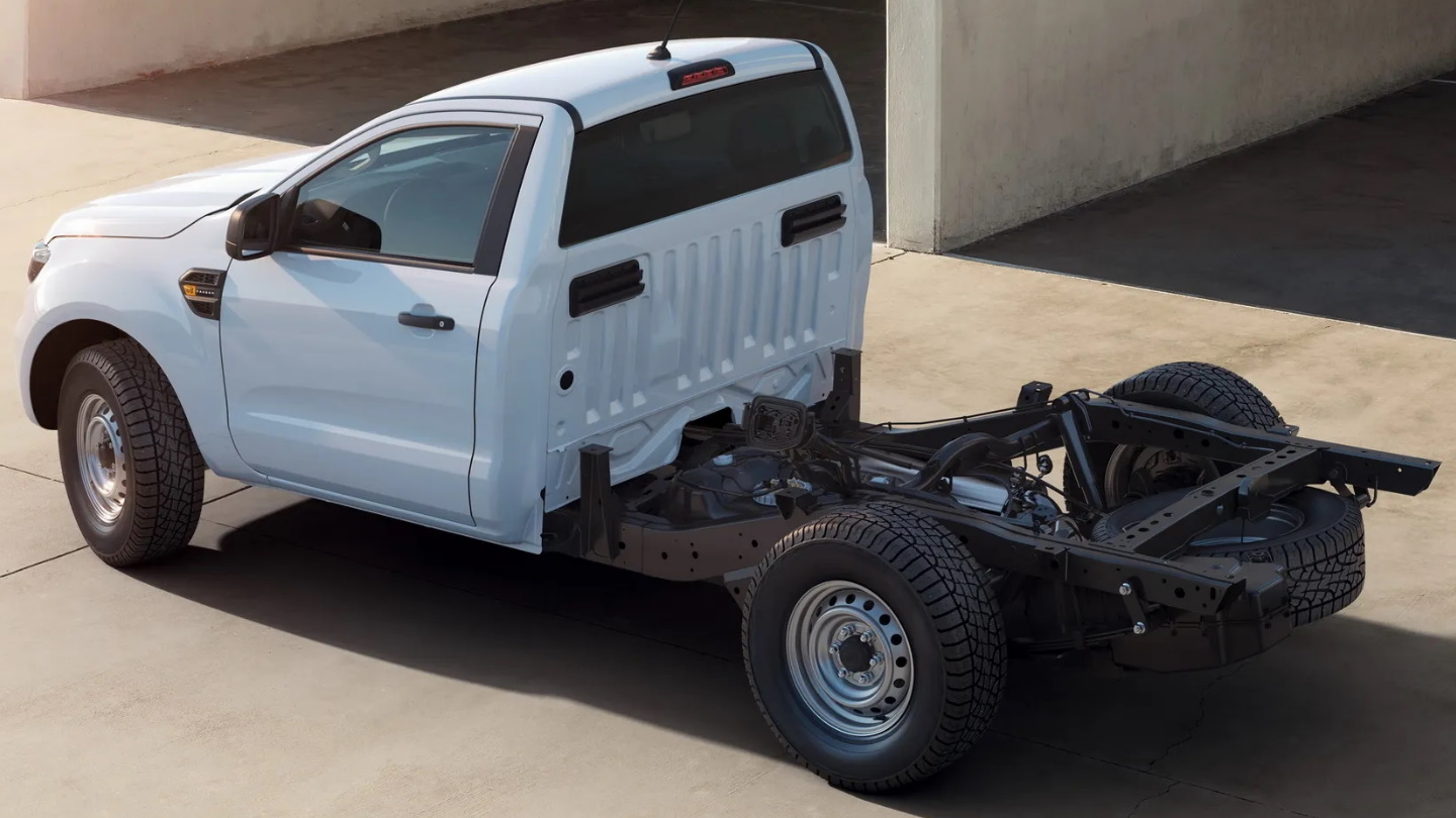New Ford Ranger Chassis Cab England, Nationwide Hartwell