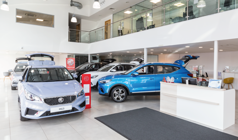 MG Portsmouth - Showroom - Interior