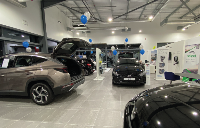 Richmond Hyundai Bognor Regis Showroom
