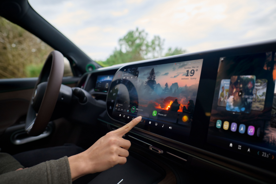 smart #5 infotainment screen