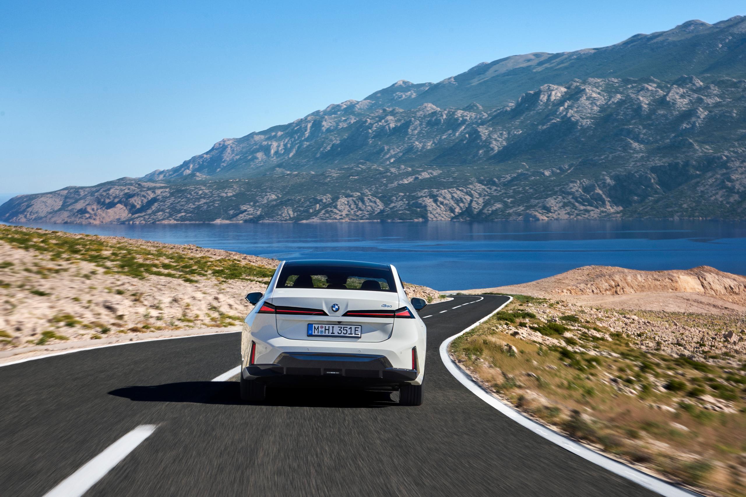 New BMW i3 back view