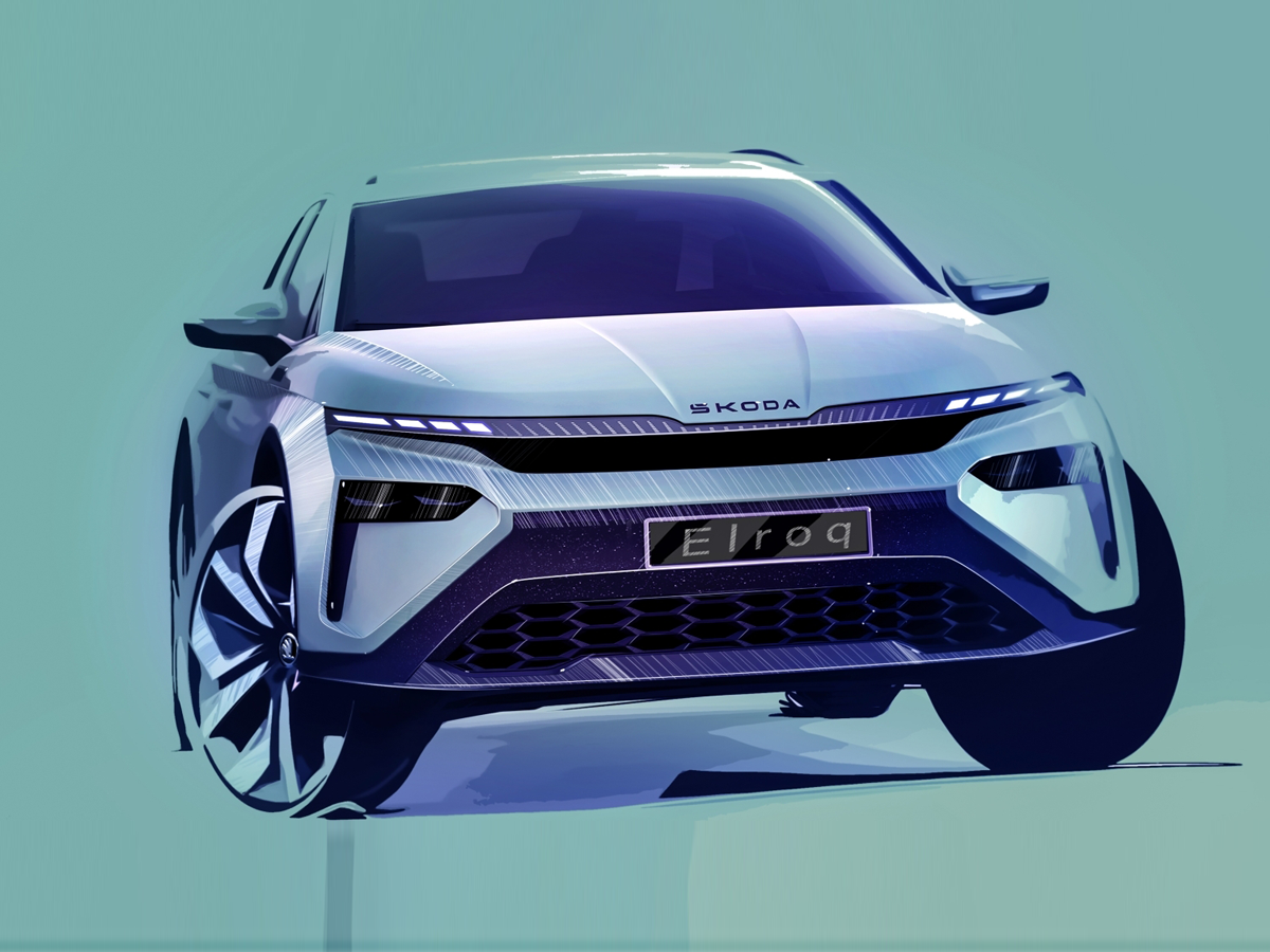 Škoda Reveals Sketches Of The All-New Elroq