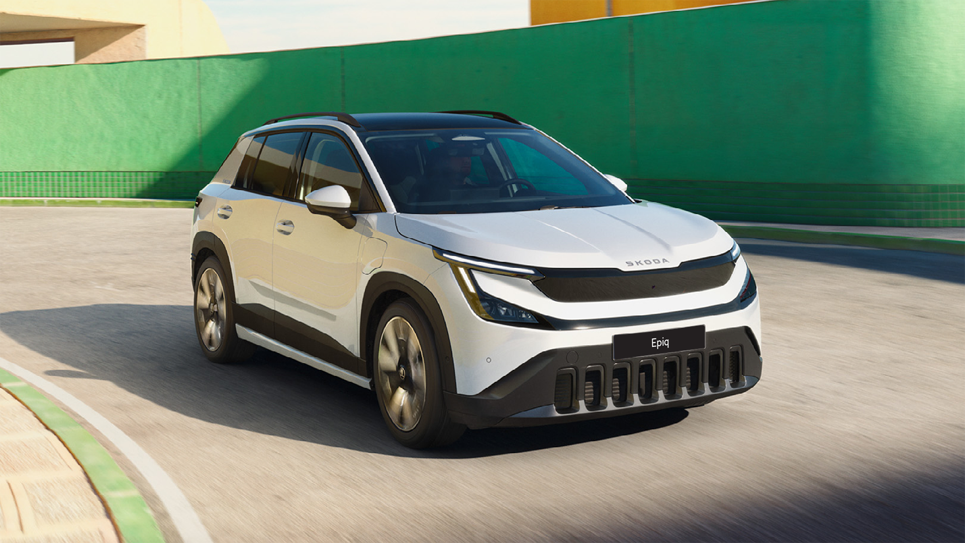 The new, all-electric Škoda Epiq