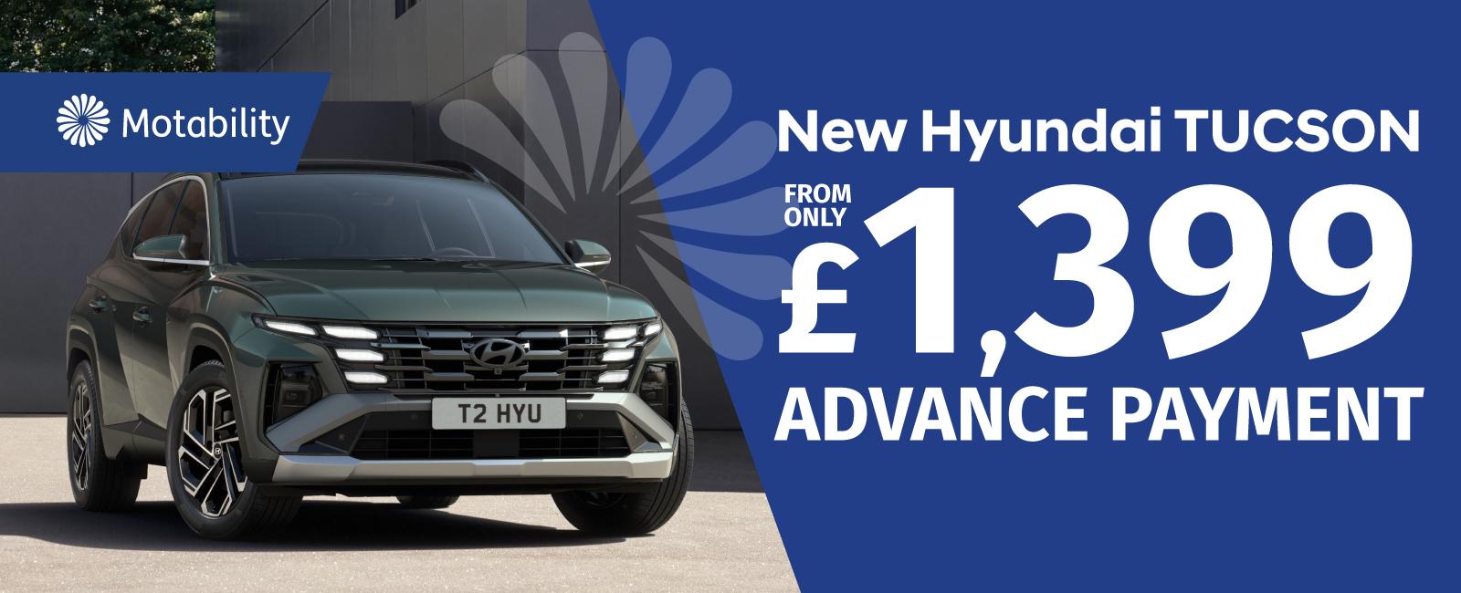 Hyundai TUCSON with Motability | Richmond Hyundai