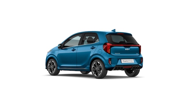2024 Kia Picanto Azure Blue