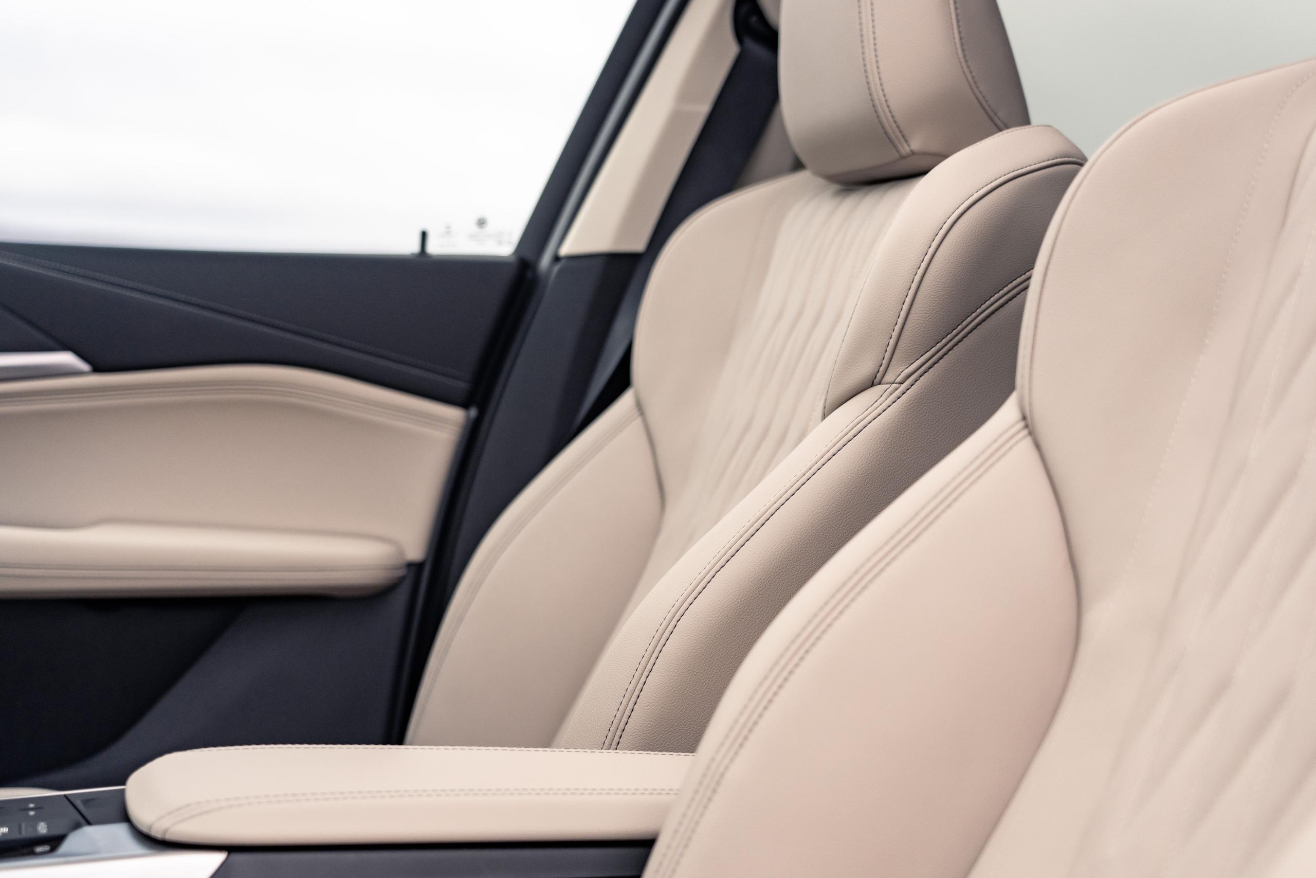 New BMW 2 Series Active Tourer image of its cream leather seating