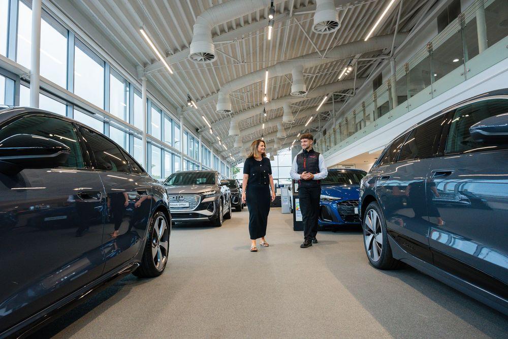 Audi Sales Team Member discusses the latest Audi offers available Belfast and Portadown Audi