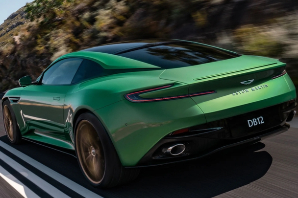 DB12 Coupe suspension