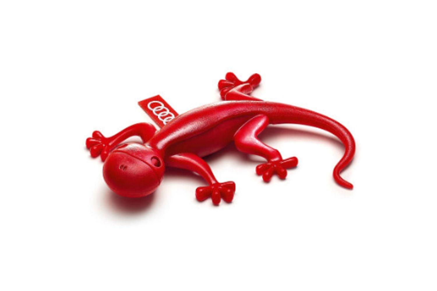 Red Audi Gecko air freshener