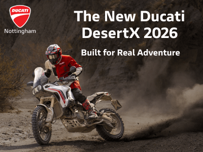 The New Ducati DesertX 2026 - Built for Real Adventure