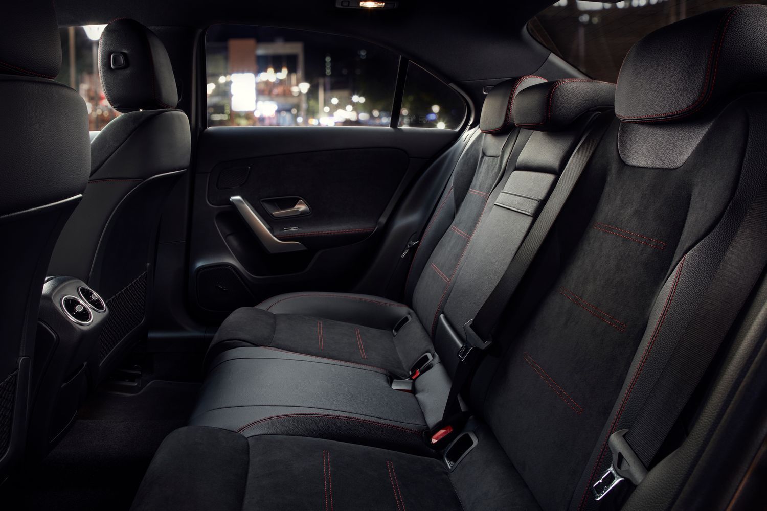 A Class Saloon interior seats