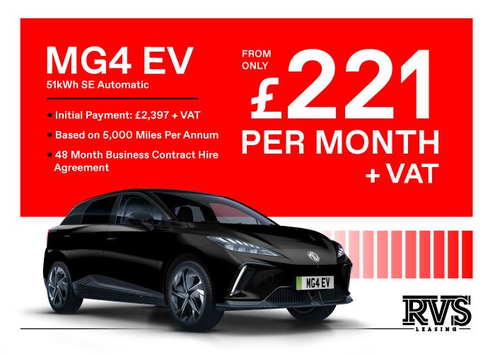 MG4 EV Contract Hire Offer